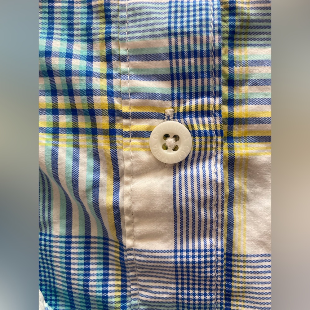 Columbia PFG Super Bahama Long Sleeve Women XL Fishing Shirt MultiColored Plaid - Picture 7 of 16